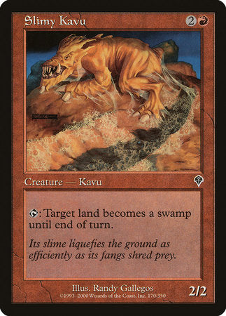Slimy Kavu [Invasion] | Rook's Games and More
