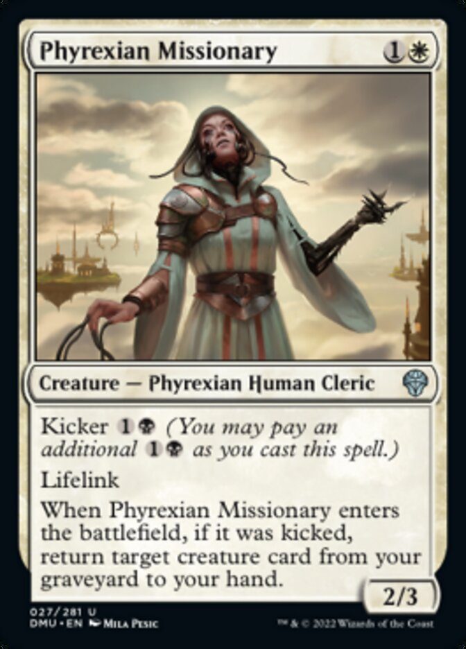 Phyrexian Missionary [Dominaria United] | Rook's Games and More