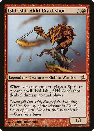 Ishi-Ishi, Akki Crackshot [Betrayers of Kamigawa] | Rook's Games and More