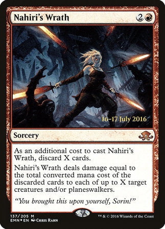 Nahiri's Wrath [Eldritch Moon Promos] | Rook's Games and More