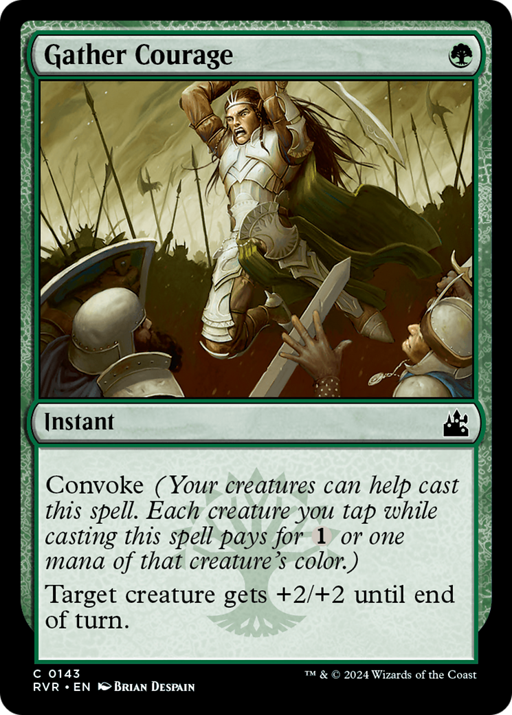 Gather Courage [Ravnica Remastered] | Rook's Games and More