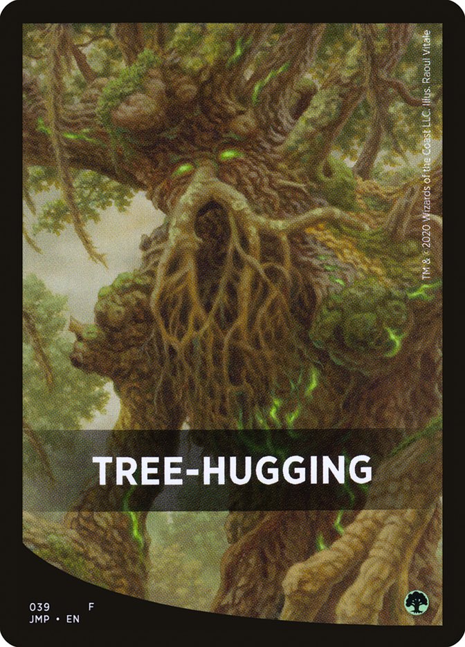 Tree-Hugging Theme Card [Jumpstart Front Cards] | Rook's Games and More