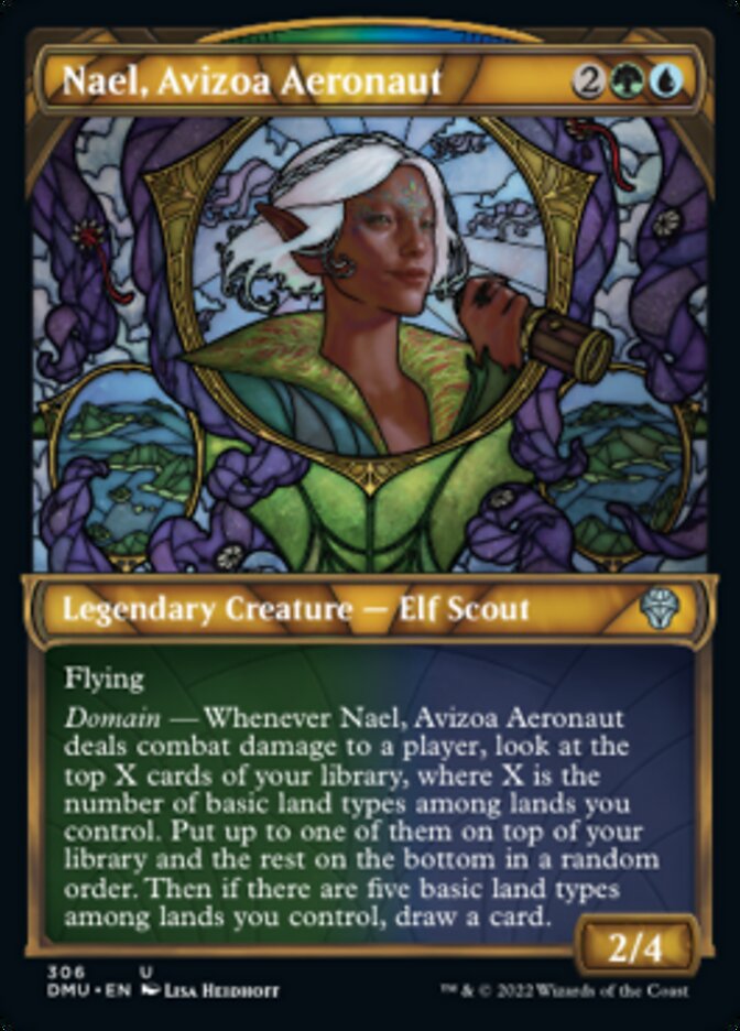 Nael, Avizoa Aeronaut (Showcase) [Dominaria United] | Rook's Games and More