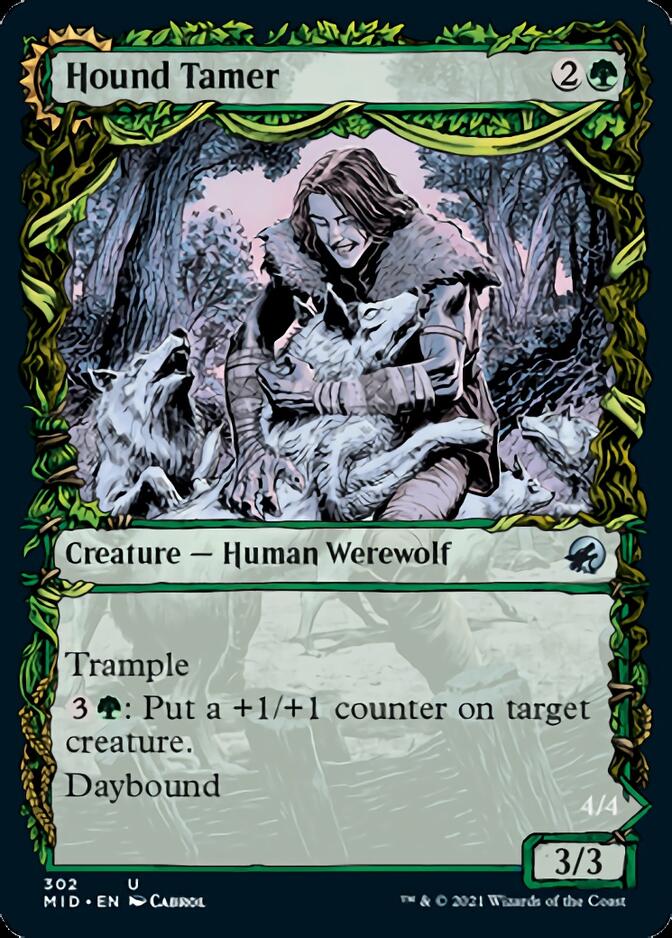 Hound Tamer // Untamed Pup (Showcase Equinox) [Innistrad: Midnight Hunt] | Rook's Games and More