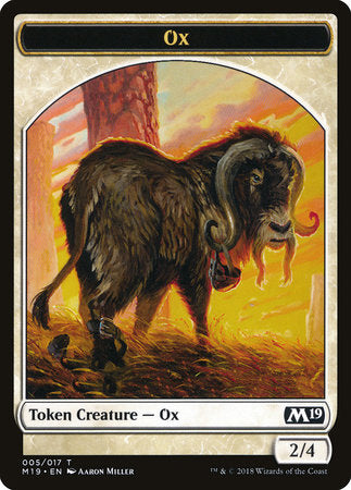 Ox Token [Core Set 2019 Tokens] | Rook's Games and More