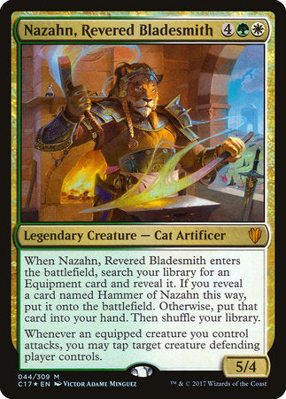 Nazahn, Revered Bladesmith [Commander 2017] | Rook's Games and More