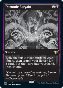 Demonic Bargain [Innistrad: Double Feature] | Rook's Games and More