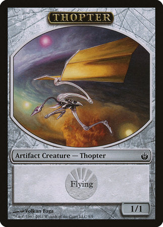 Thopter Token [Mirrodin Besieged Tokens] | Rook's Games and More