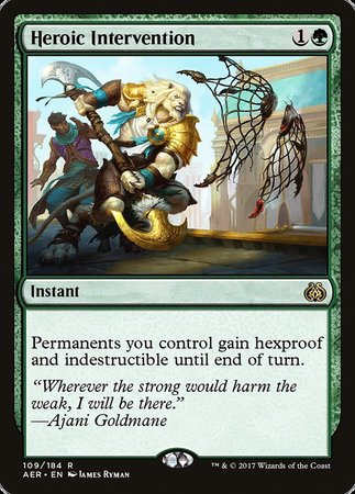 Heroic Intervention [Aether Revolt] | Rook's Games and More