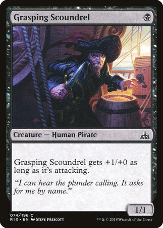 Grasping Scoundrel [Rivals of Ixalan] | Rook's Games and More