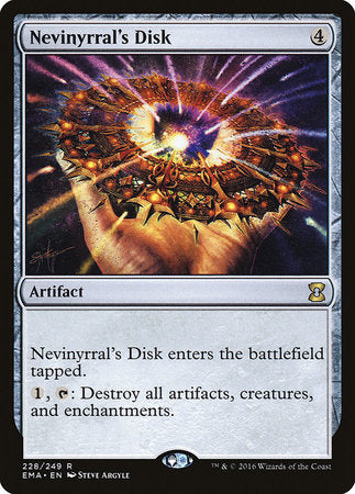 Nevinyrral's Disk [Eternal Masters] | Rook's Games and More