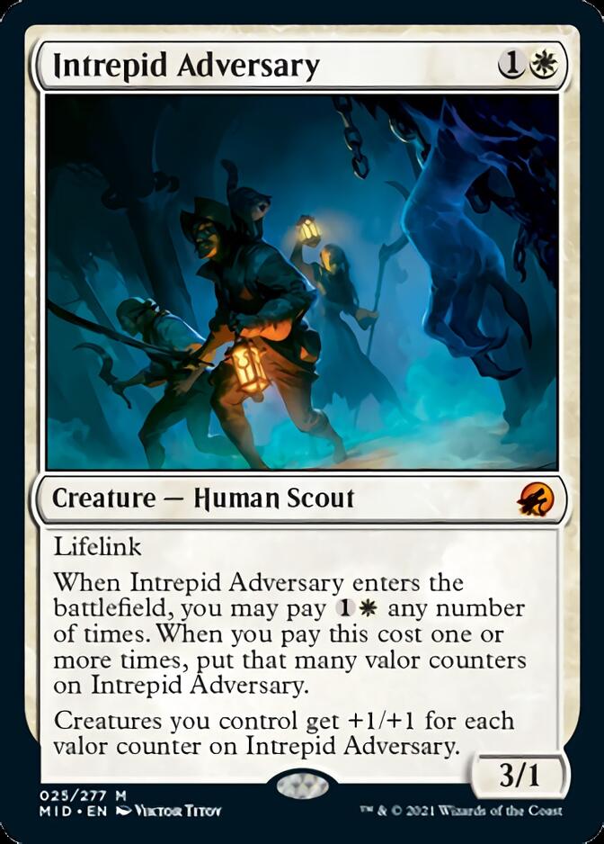 Intrepid Adversary [Innistrad: Midnight Hunt] | Rook's Games and More