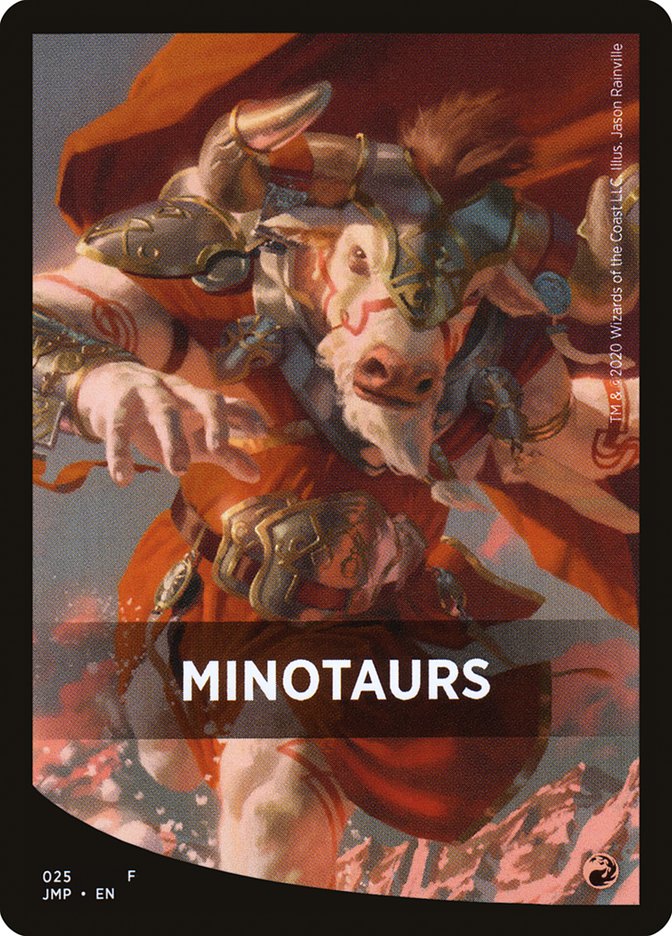 Minotaurs Theme Card [Jumpstart Front Cards] | Rook's Games and More