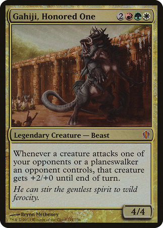 Gahiji, Honored One (Commander 2013) [Commander 2013 Oversized] | Rook's Games and More