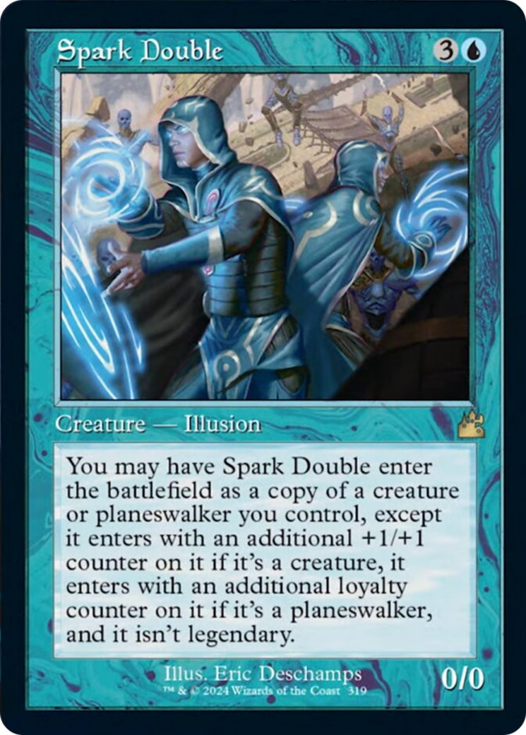 Spark Double (Retro Frame) [Ravnica Remastered] | Rook's Games and More