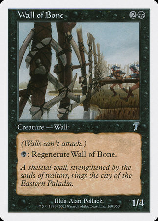 Wall of Bone [Seventh Edition] | Rook's Games and More