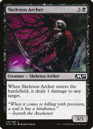 Skeleton Archer [Core Set 2019] | Rook's Games and More