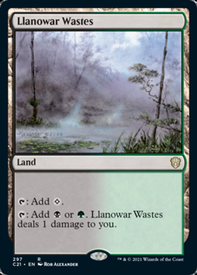 Llanowar Wastes [Commander 2021] | Rook's Games and More