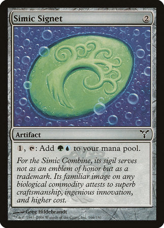 Simic Signet [Dissension] | Rook's Games and More