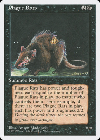 Plague Rats [Fourth Edition] | Rook's Games and More