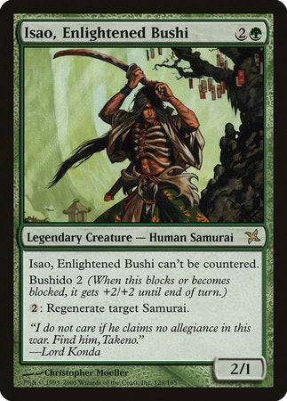 Isao, Enlightened Bushi [Betrayers of Kamigawa] | Rook's Games and More