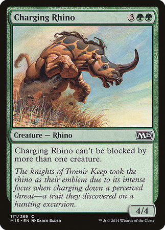 Charging Rhino [Magic 2015] | Rook's Games and More