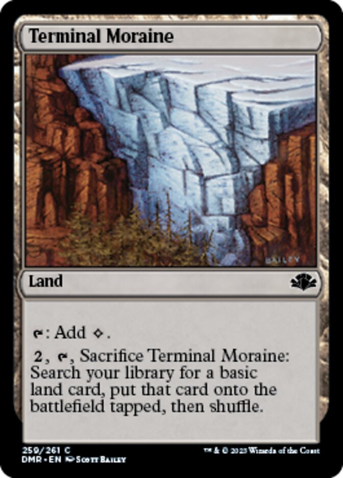 Terminal Moraine [Dominaria Remastered] | Rook's Games and More