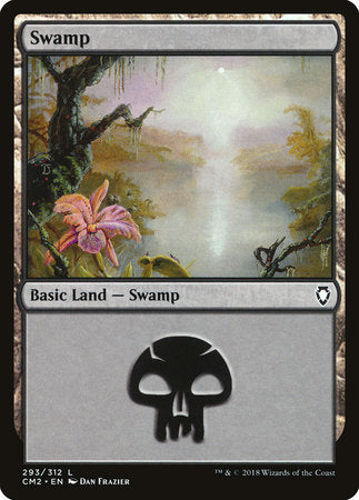Swamp (293) [Commander Anthology Volume II] | Rook's Games and More