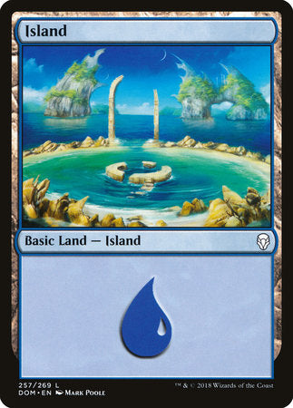 Island (257) [Dominaria] | Rook's Games and More