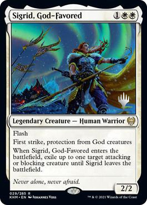 Sigrid, God-Favored [Kaldheim Promo Pack] | Rook's Games and More