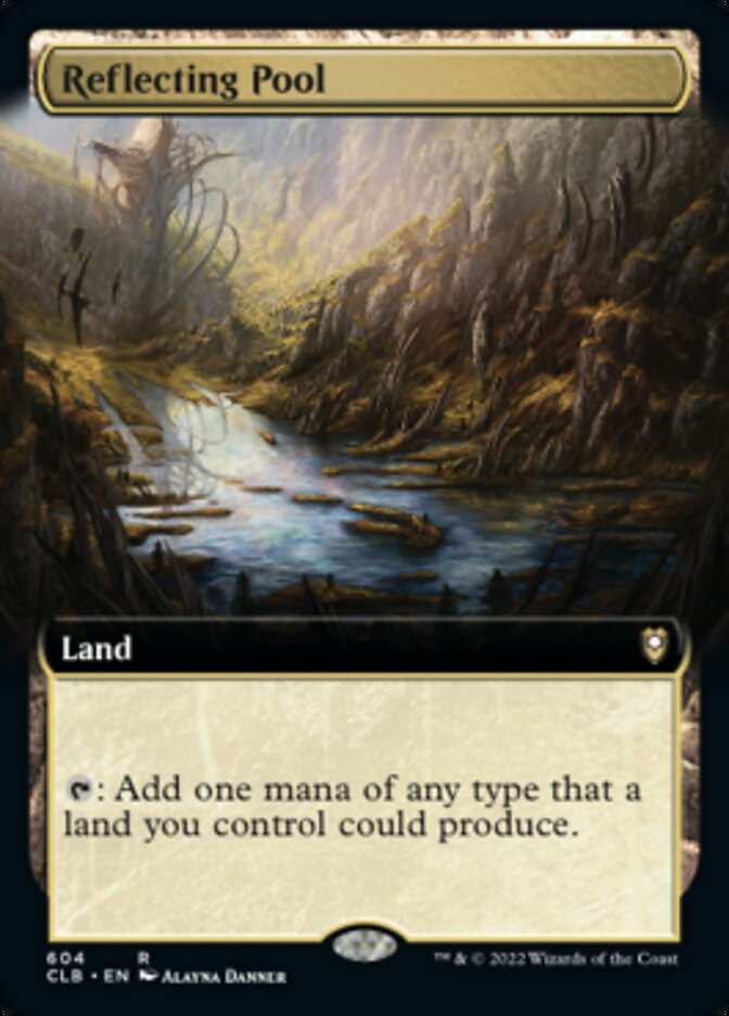Reflecting Pool (Extended Art) [Commander Legends: Battle for Baldur's Gate] | Rook's Games and More