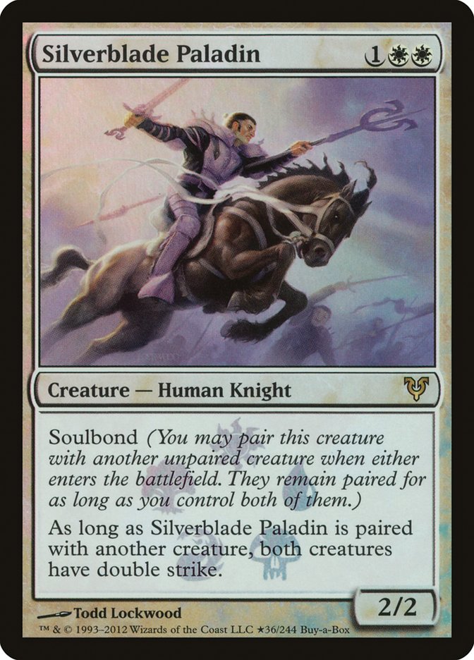 Silverblade Paladin (Buy-A-Box) [Avacyn Restored Promos] | Rook's Games and More