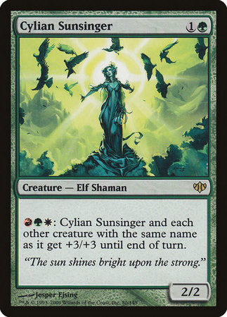 Cylian Sunsinger [Conflux] | Rook's Games and More