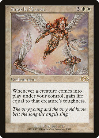 Angelic Chorus [Urza's Saga] | Rook's Games and More