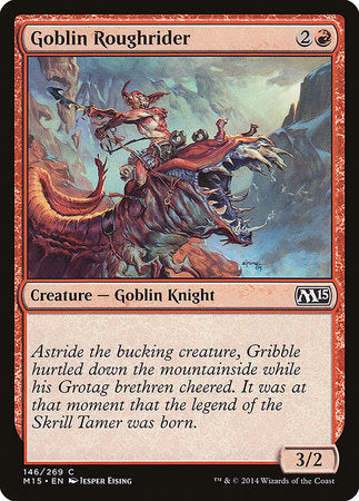 Goblin Roughrider [Magic 2015] | Rook's Games and More