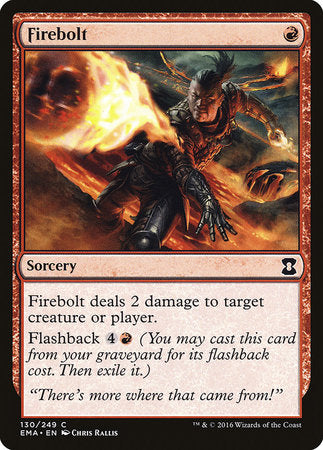 Firebolt [Eternal Masters] | Rook's Games and More