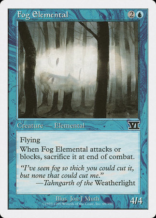 Fog Elemental [Classic Sixth Edition] | Rook's Games and More