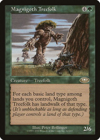 Magnigoth Treefolk [Planeshift] | Rook's Games and More