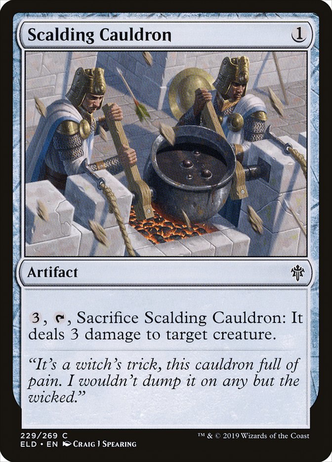 Scalding Cauldron [Throne of Eldraine] | Rook's Games and More