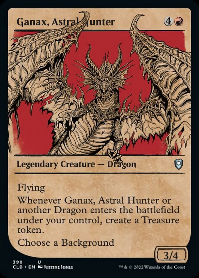 Ganax, Astral Hunter (Showcase) [Commander Legends: Battle for Baldur's Gate] | Rook's Games and More