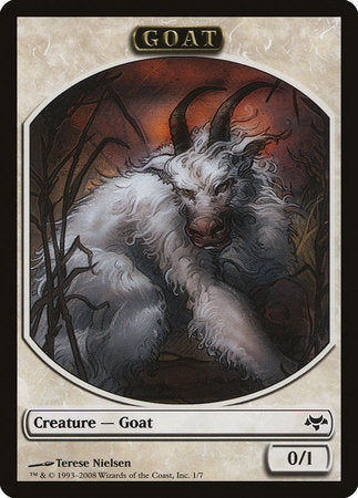 Goat Token [Eventide Tokens] | Rook's Games and More