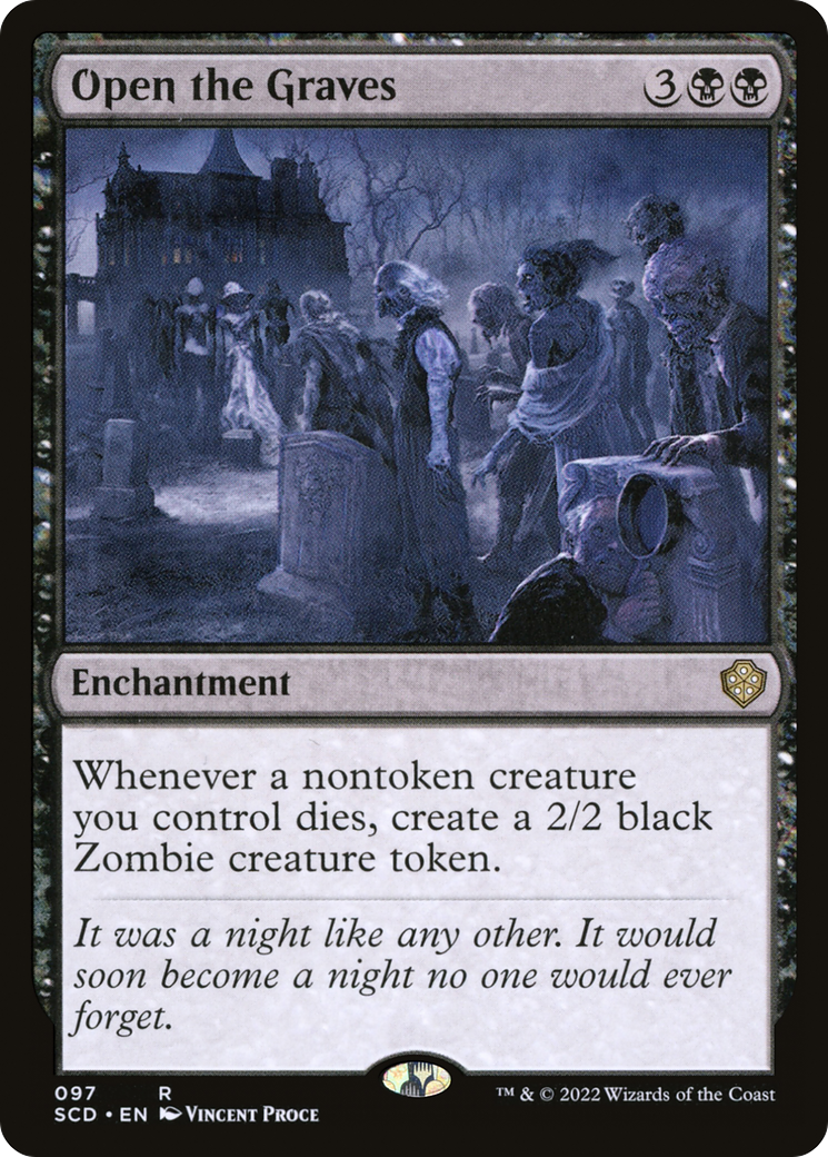 Open the Graves [Starter Commander Decks] | Rook's Games and More