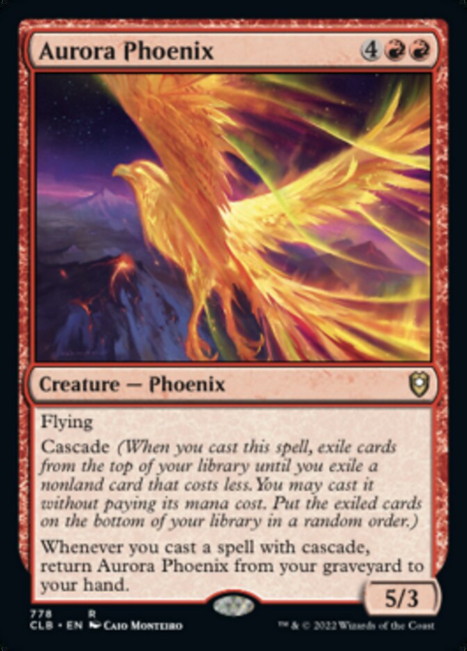 Aurora Phoenix [Commander Legends: Battle for Baldur's Gate] | Rook's Games and More