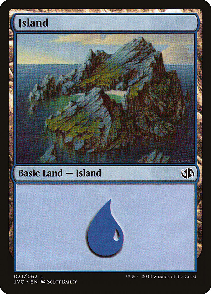 Island (31) [Duel Decks Anthology] | Rook's Games and More