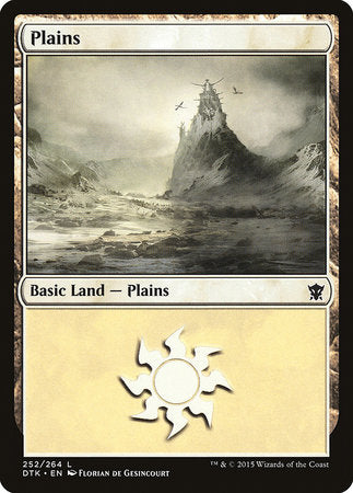 Plains (252) [Dragons of Tarkir] | Rook's Games and More