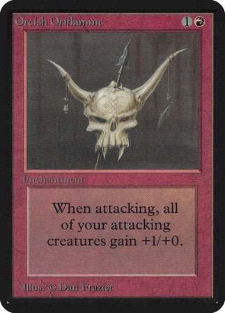 Orcish Oriflamme [Limited Edition Alpha] | Rook's Games and More