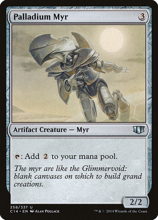 Palladium Myr [Commander 2014] | Rook's Games and More