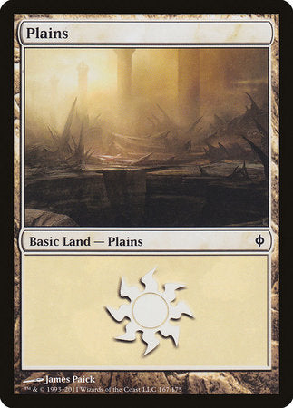 Plains (167) [New Phyrexia] | Rook's Games and More