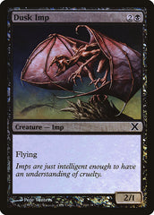 Dusk Imp (Premium Foil) [Tenth Edition]