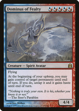 Dominus of Fealty [Commander 2011] | Rook's Games and More
